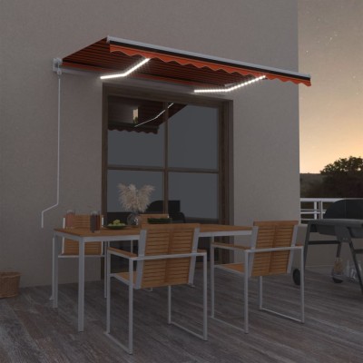 Awning with LED/wind...