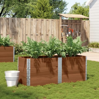 Garden bed, brown,...