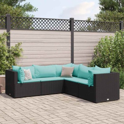 Garden set with cushions, 5...