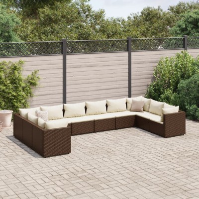 Garden set with cushions,...