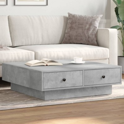 Coffee table, concrete gray...