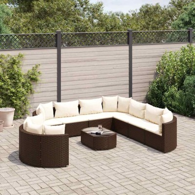 Garden set with cushions,...