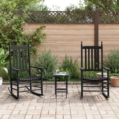 Rocking chairs with curved...