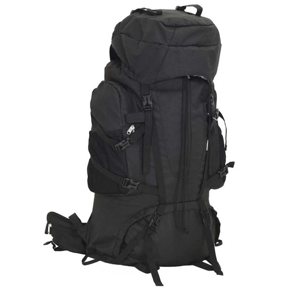 Tourist backpack, black, 100L, oxford fabric
