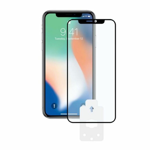 Rūdīts Mobilā Telefona Ekrāna Aizsargstikls Iphone X, Xs KSIX 2.5D Melns