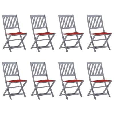 Folding outdoor chairs with...