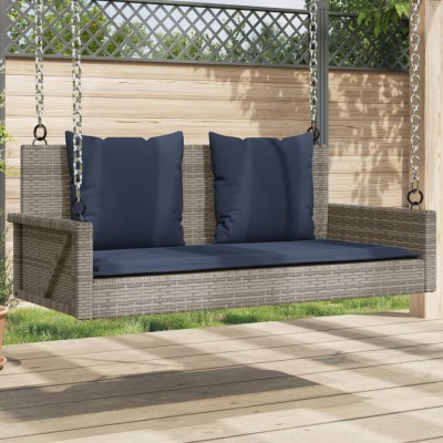 Swing with cushions, gray,...