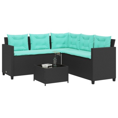 Garden sofa with table and...