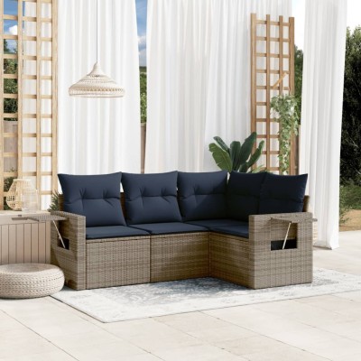 4-piece garden sofa set...