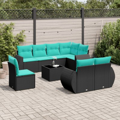 9-piece garden sofa set...