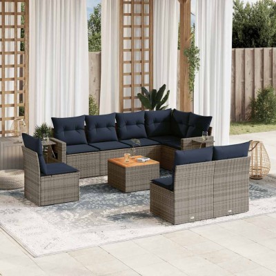 9-piece garden sofa set...
