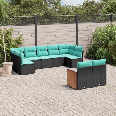 9-piece garden sofa set...