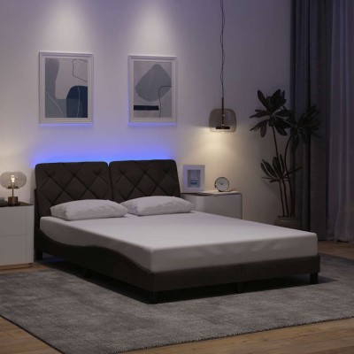 Bed frame with LED light,...