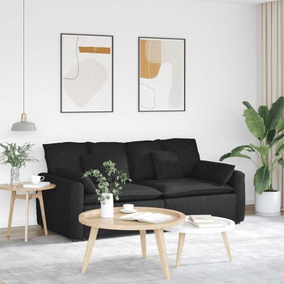 Modular sofa with cushions,...