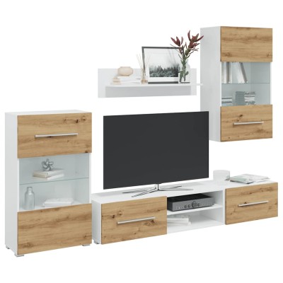 5-piece TV cabinets with...