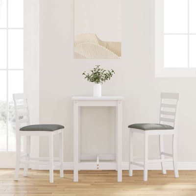 Bar stools with cushions, 2...