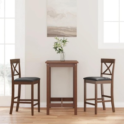 Bar stools with cushions, 2...