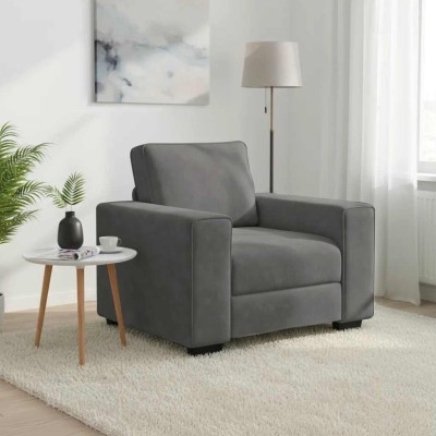 Sofa chair, dark gray,...