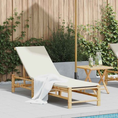 Sunbed with cushions,...