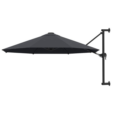 Wall-mounted umbrella with...