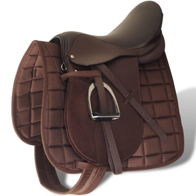 Riding Saddle Set, Natural...