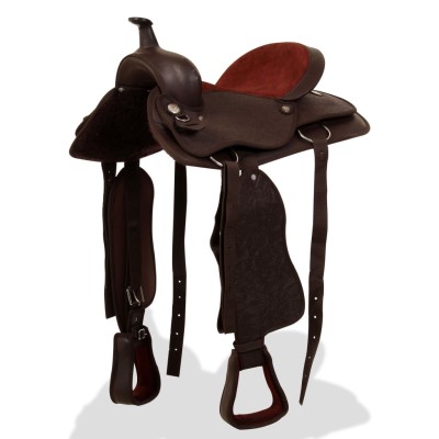 Saddle, head and chest...