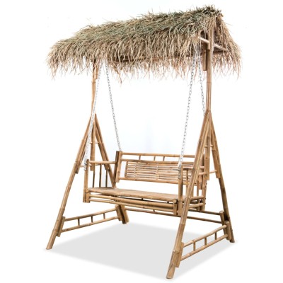 Double swing with palm...