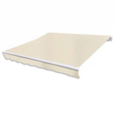 Folding awning, cream...