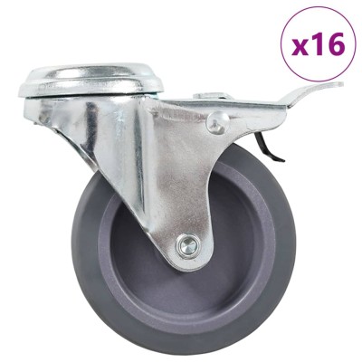 Castors, 16 pcs., 75 mm,...