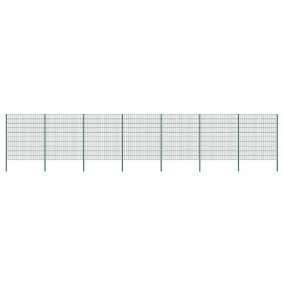 Fence panel with posts,...