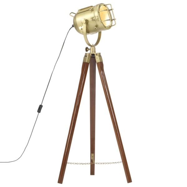 Triangle Luminaire 97cm, Mango wood array