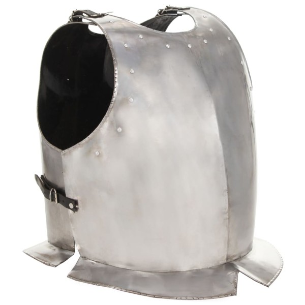 Knight's armor, silver, steel, antique replica