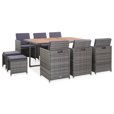 Dining set, 11 pieces,...