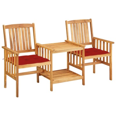 Garden chairs with tea...