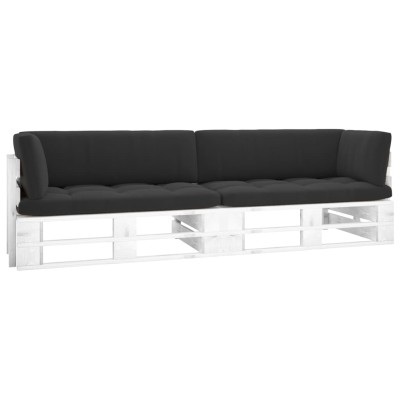 Double sofa made of pallets...