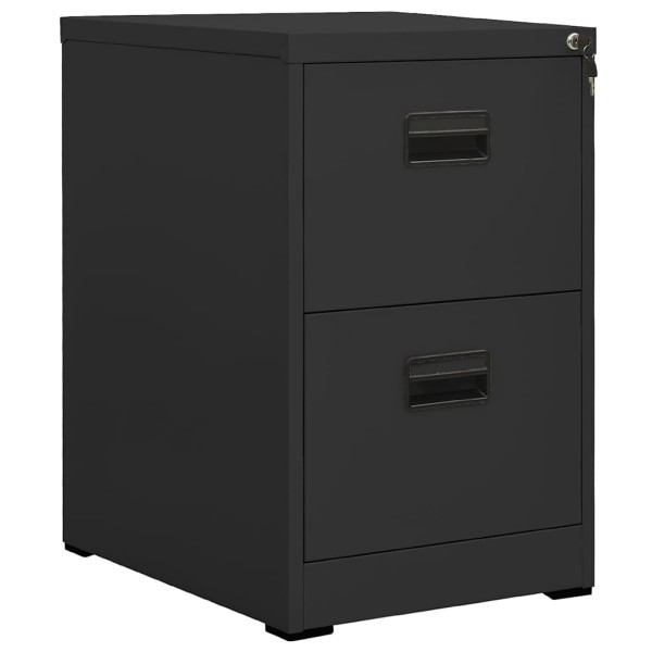 Cabinet for documents, anthracite color, 46x62x72.5cm, steel