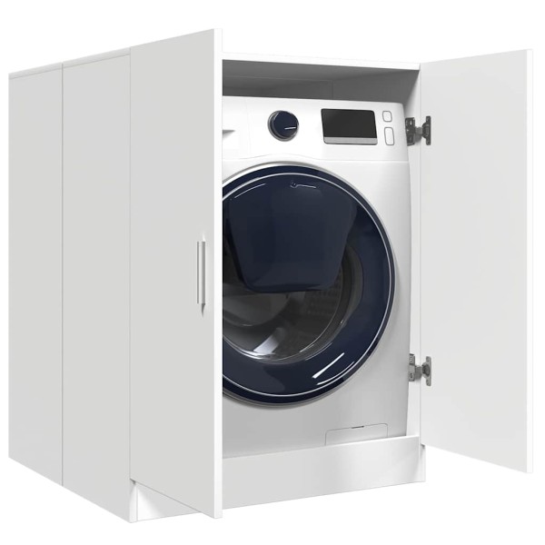 Washing machine cabinet, white, 71x71,5x91,5cm