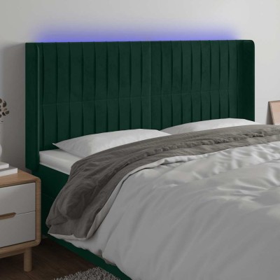 Headboard with LED, dark...