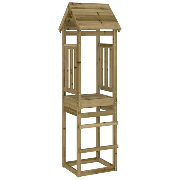 Game tower, 52.5x46.5x206.5cm, impregnated pine wood