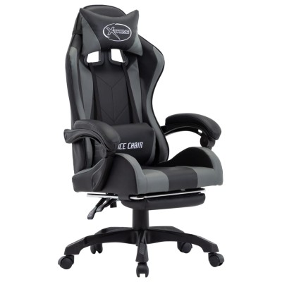 Gaming chair with footrest,...