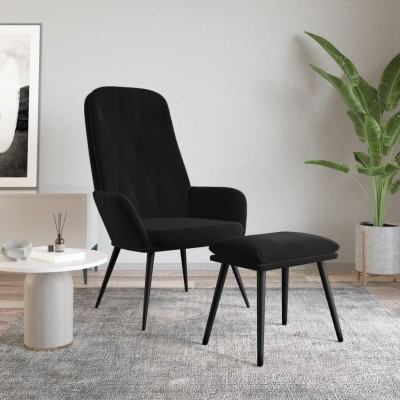 Lounge chair with footrest,...