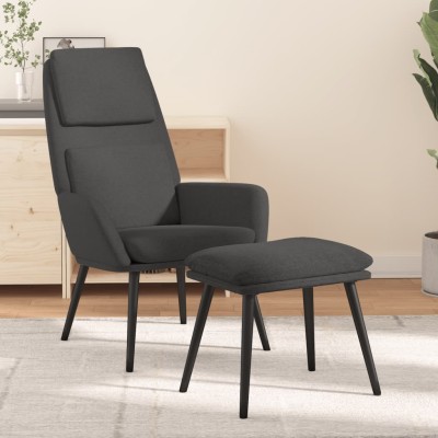 Lounge chair with stool,...