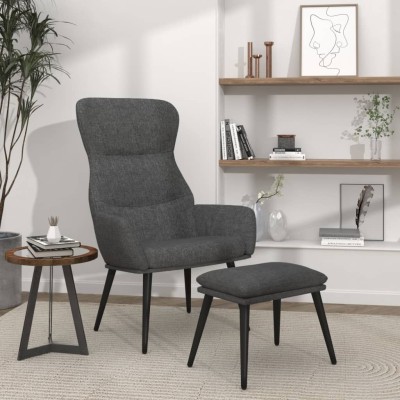 Lounge chair with stool,...