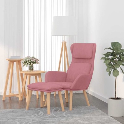 Lounge chair with stool,...