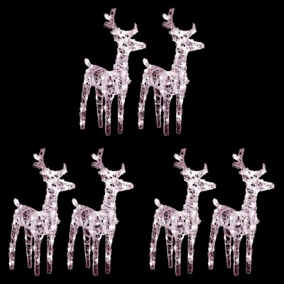 Christmas deer, 6 pcs.,...