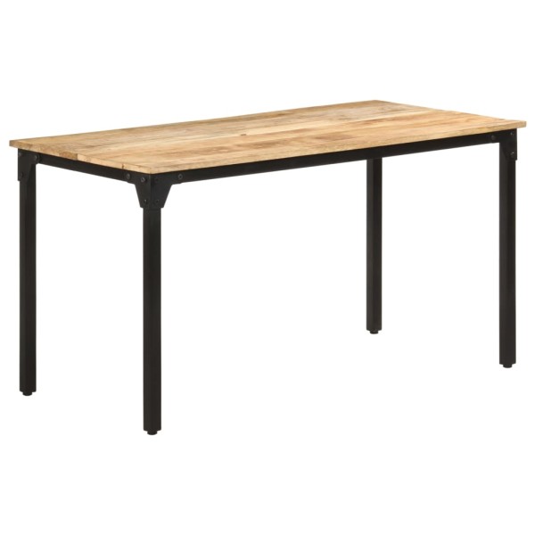 Dining table, 140x70x76cm, untreated mango wood
