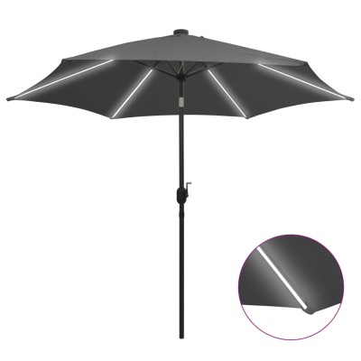 Garden umbrella with LED...