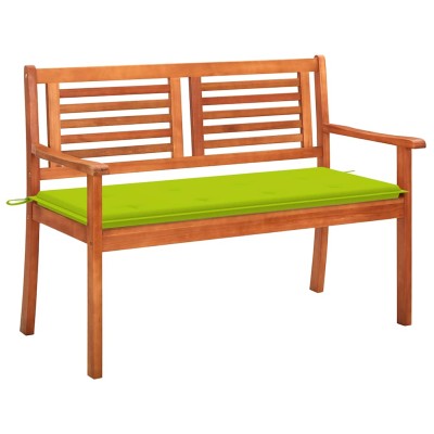 Double garden bench with...