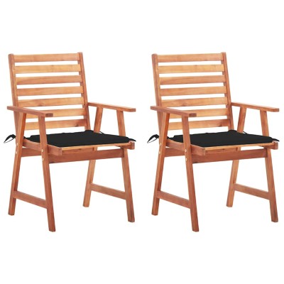 Outdoor dining chairs with...