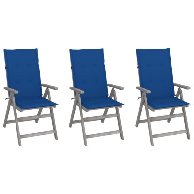Reclining garden chairs...
